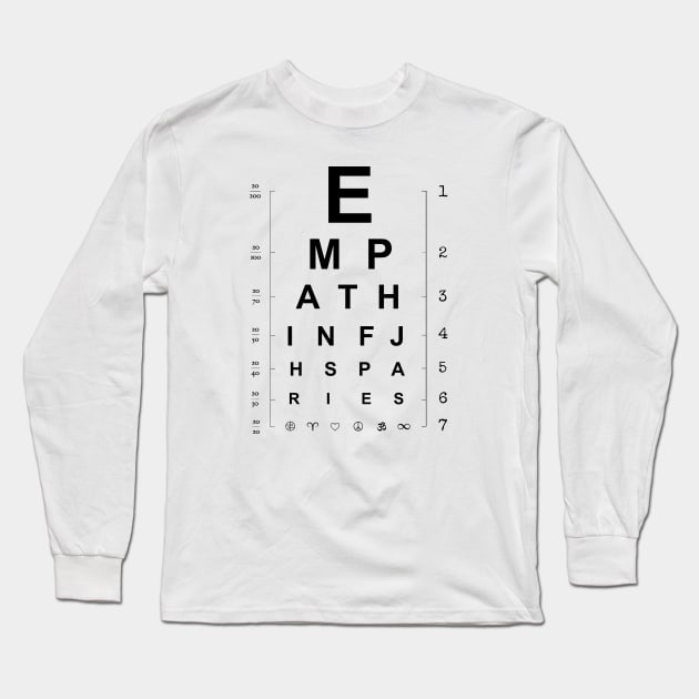 Empath INFJ HSP Aries Long Sleeve T-Shirt by jennifersoldner